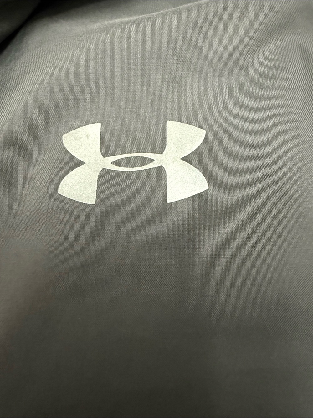 Under Armour Storm 1 Run Full Zip Jacket Gray Reflective Men’s Large Windbreaker - Picture 4 of 11